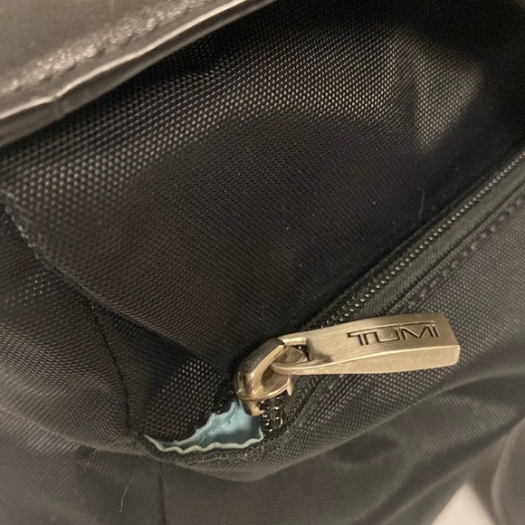 TUMI Black Nylon Computer Crossbody Bag - Picture 6 of 17